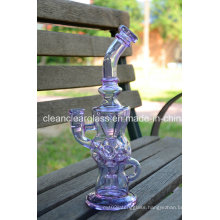 Hot Sale! Purple Ftk Perfect Vortex Fab Egg Glass Water Pipe Glass Recycler
